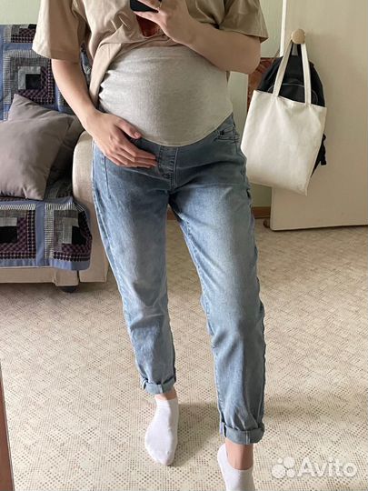 Джинсы для беременных 42р новые