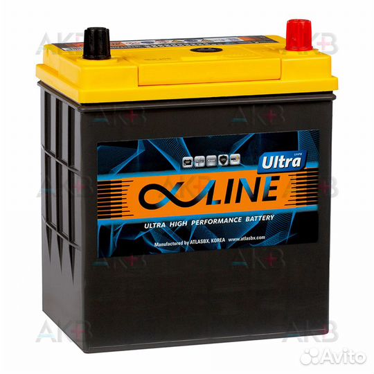 Аккумулятор автомобильный Alphaline Ultra 55B19L 5
