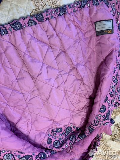 Костюм зимний для девочки с кофтой