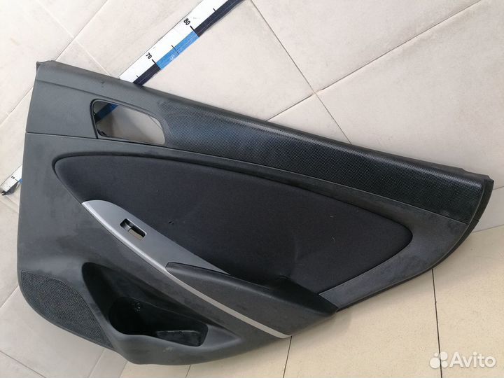 Обшивка двери задней правой Solaris 2010-2017