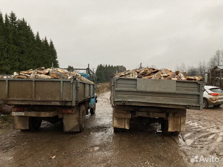 Дрова горбыль пиленый