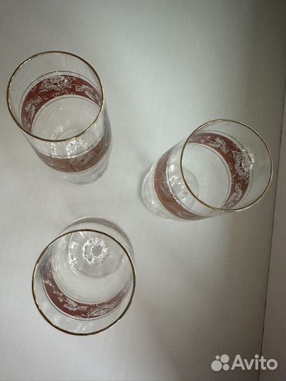 Хрустальные бокалы СССР