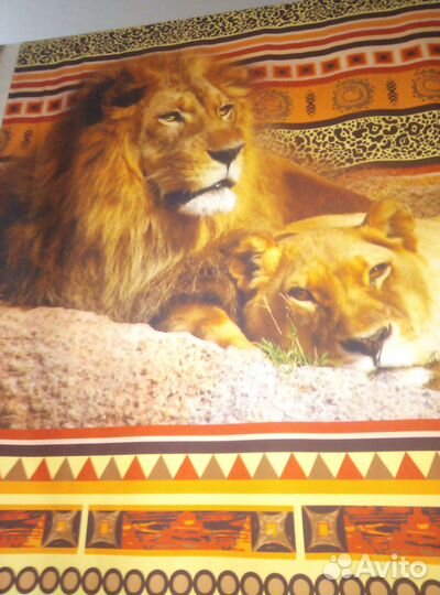 Продам шторы львы
