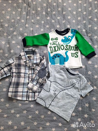 Пакет вещей для мальчика 68-74