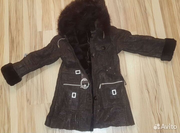 Дубленка для девочки