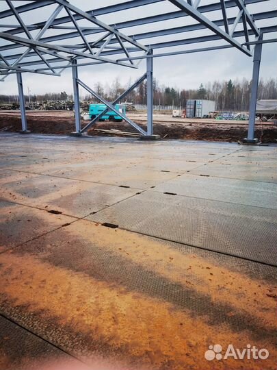 Каркас ангара под ключ