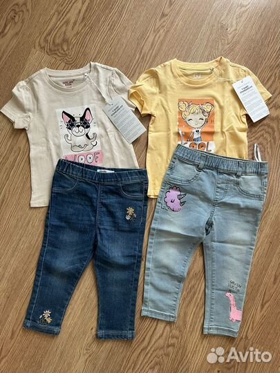 Новые вещи на девочку 86,92
