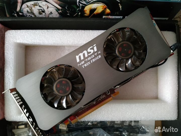 MSI GeForce N275GTX 896Мб Twin Frozr OC