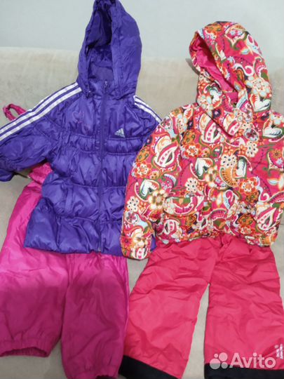 Верхняя одежда для девочки пакетом 116-122