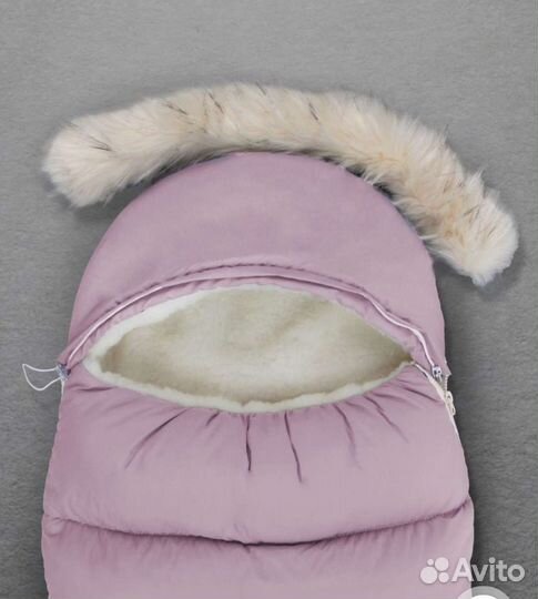 Конверт на выписку зимний для девочки