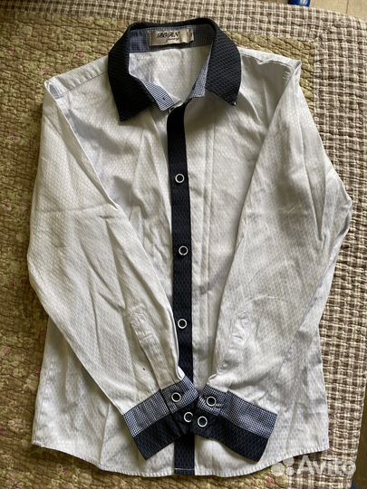 Рубашка для мальчика 140