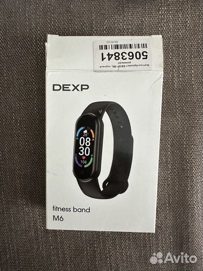Фитнес браслет dexp m6
