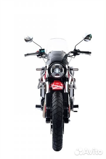 Дорожный мотоцикл Zonsen RE3 Scrambler red новый