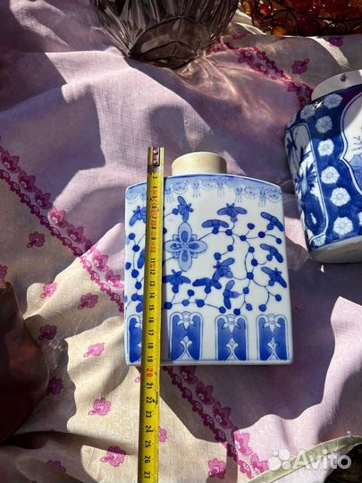 Ваза для цветов фарфор шинуазри