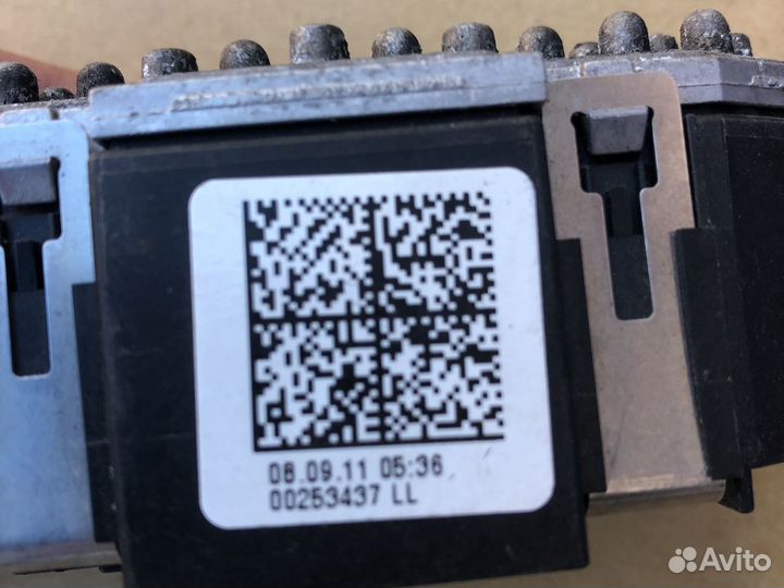 Резистор отопителя печки audi A4 B8