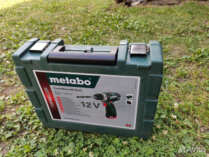 Шуруповерт metabo powermaxx bs 12 бу