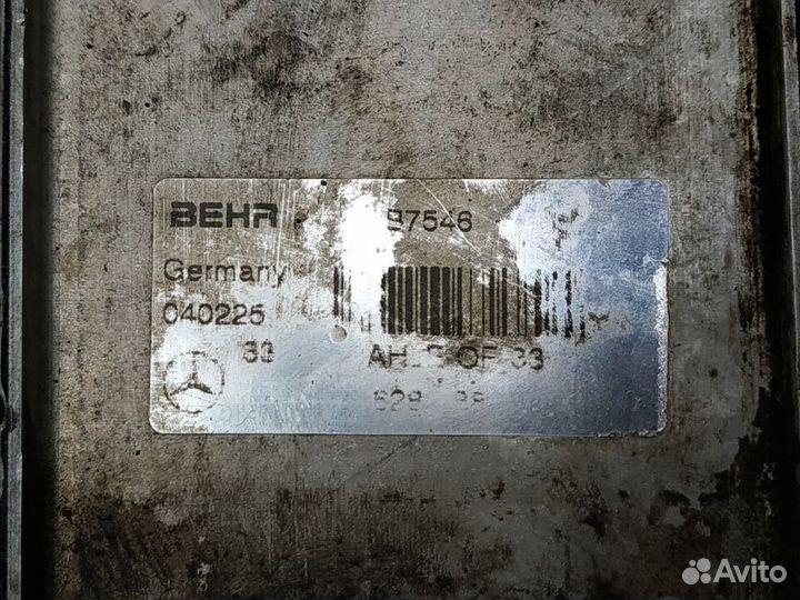 Масляный фильтр в сборе om628 Mercedes diesel