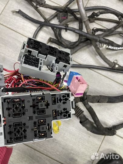 Проводка подкапотная Ауди Ку7 3.0 TDI