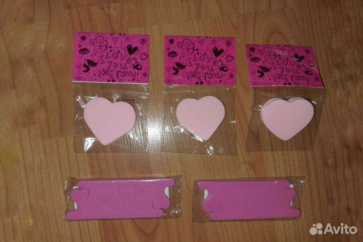 Спонжи, разделители для пальцев новые