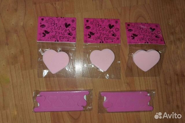 Спонжи, разделители для пальцев новые