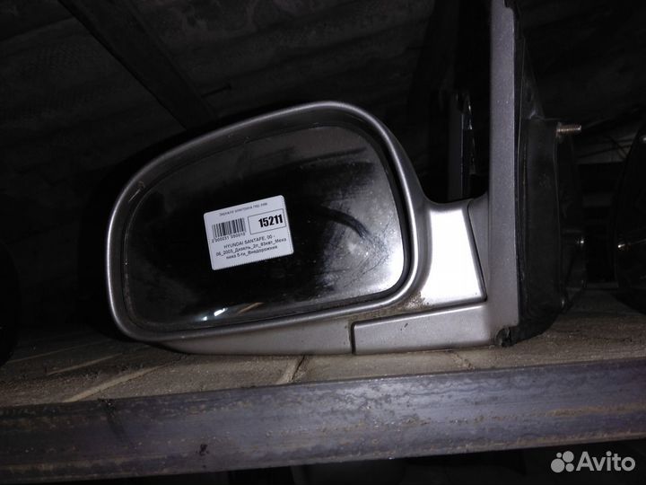 Hyndai Santafe 2003 зеркало заднего вида
