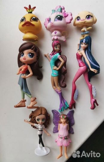 My little pony 6 шт, Winx, Sweet