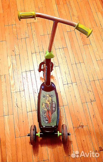 Самокат детский трехколесный бу