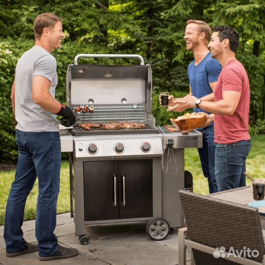 Газовый гриль Weber Genesis II E-315, 61015175