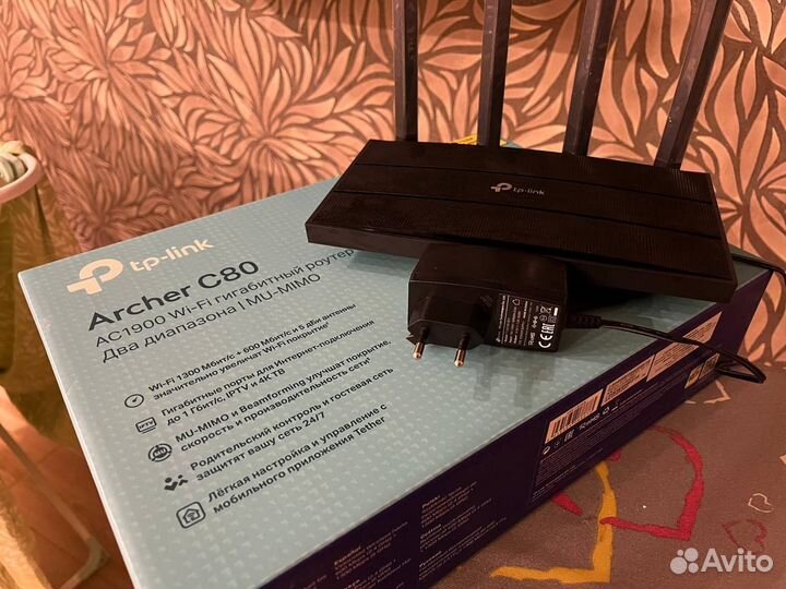 Wifi роутер tp link archer c80