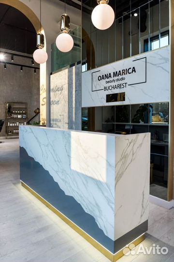 Ресепшн стойка в салон красоты, Стойка Ресепшн