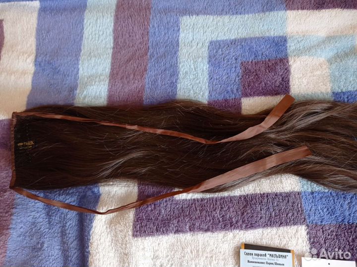 Парик на заколках