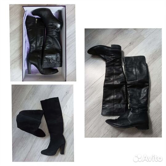 Сапоги ботфорты