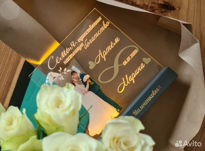 Рамка постер на стекле с фото А4 art097