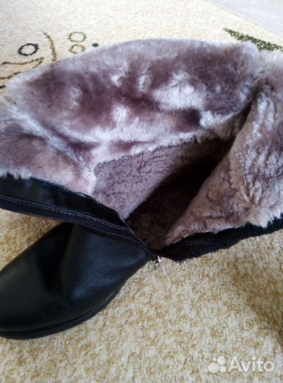 Сапоги зимние женские 39