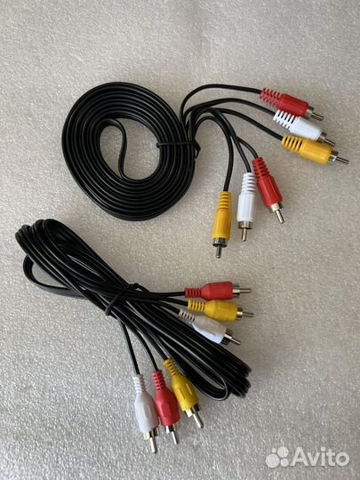 Кабель 3RCA - 3RCA (аудио-видео)