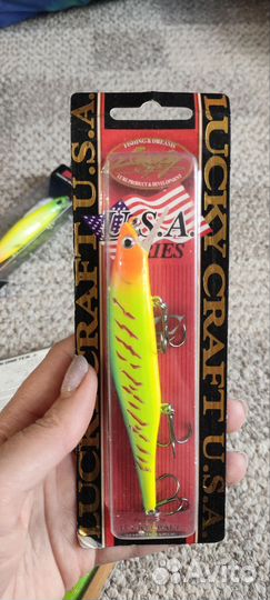 Воблер u.s.а, мегабас, рапала