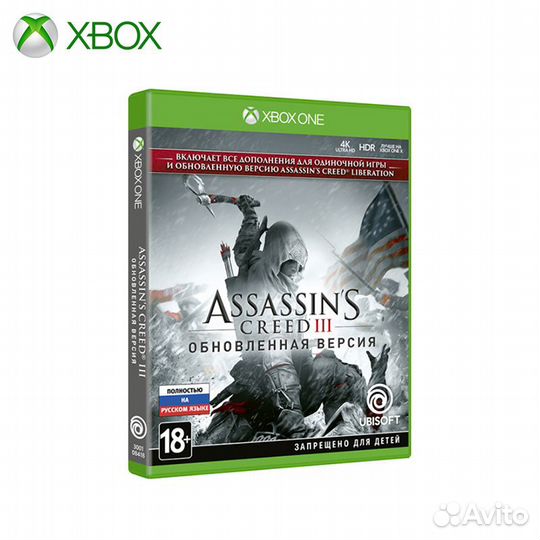 Assassin's Creed III: Remastered Xbox One, русская