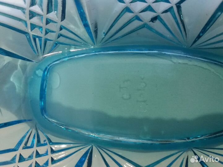 Посуда цветное стекло СССР