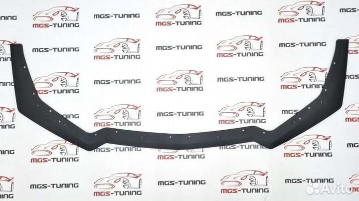 Губа переднего бампера на Ford Mustang GT 17н.в