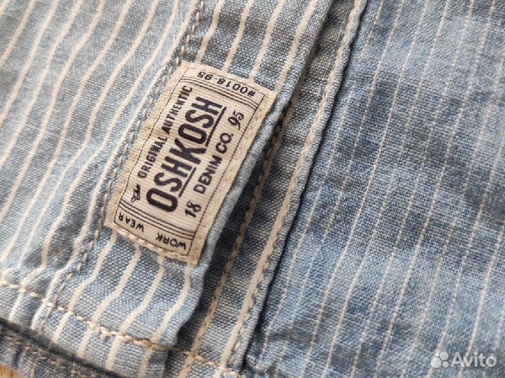 Стильная рубашка Oshkosh 128