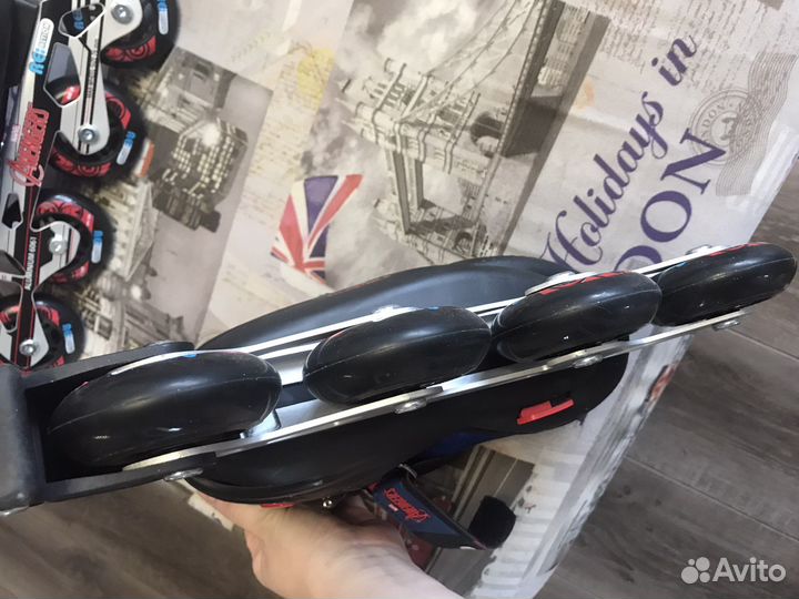 Роликовые коньки детские раздвижные