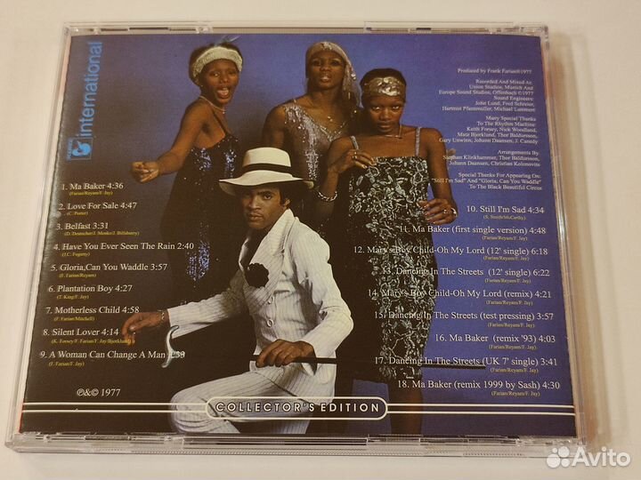 Cd Boney M - Love For Sale