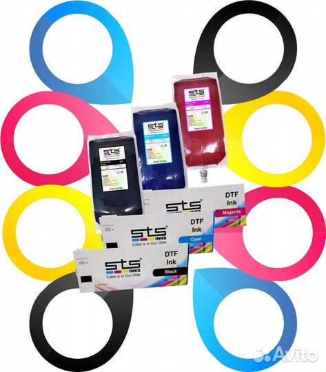 DTF принтер с шейкером и сушкой STS-Mutoh пром