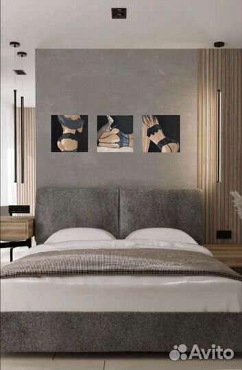 Эротическая картина в стиле поп-арт