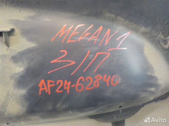 Обшивка двери задней правой Renault Megane I 1995