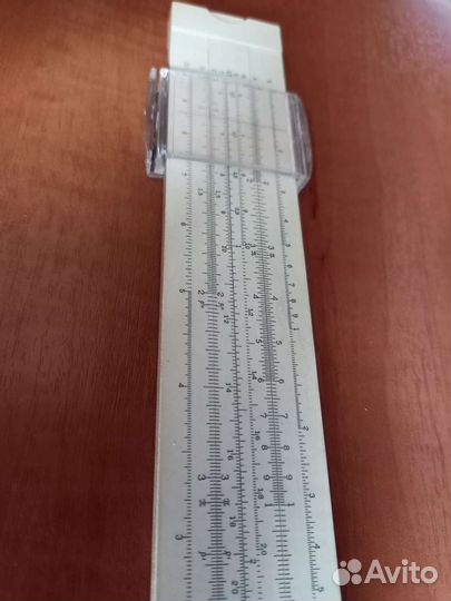 Логарифмическая линейка СССР 1972 год