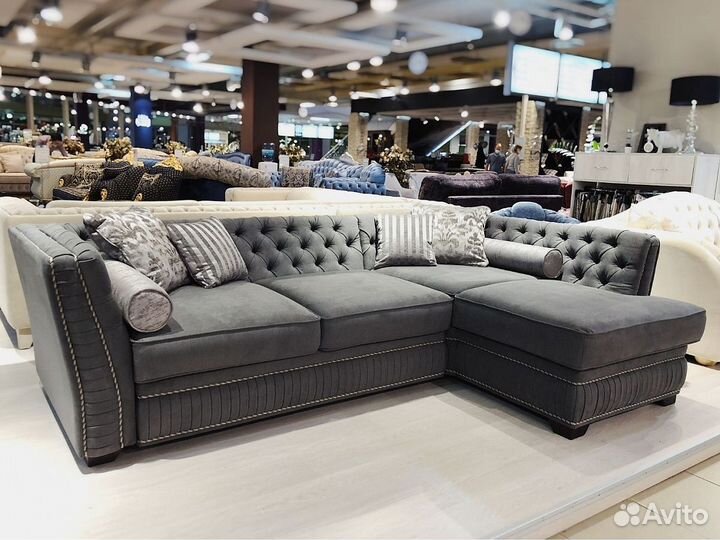 Угловой диван в классическом стиле Сильвио-3