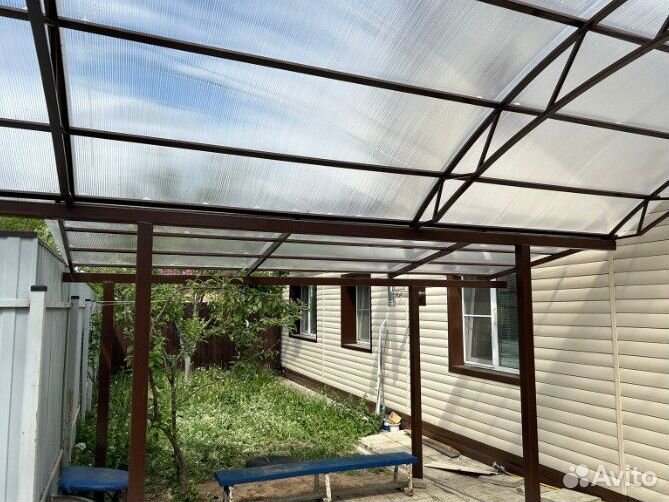 Навесы для автомобиля арочный