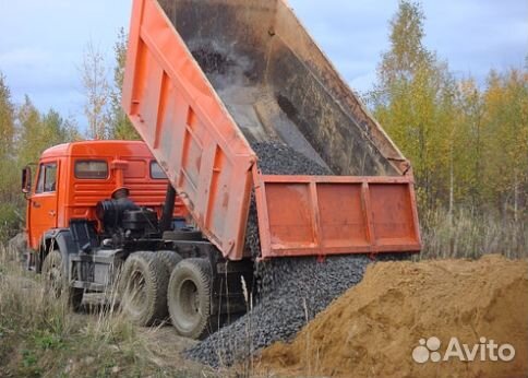 Песок карьерный