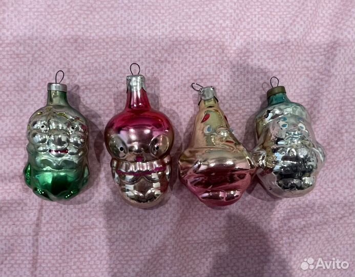 Елочные игрушки СССР